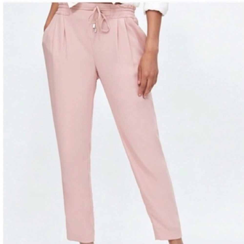 Zara Elastic Drawstring Trousers
